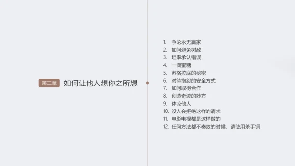 人性的弱点书籍阅读PPT模板