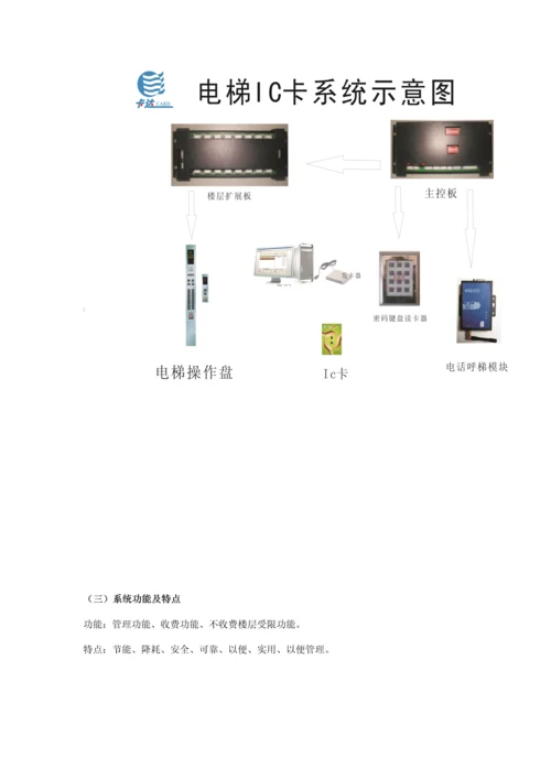 电梯IC卡控制基础系统专题方案.docx