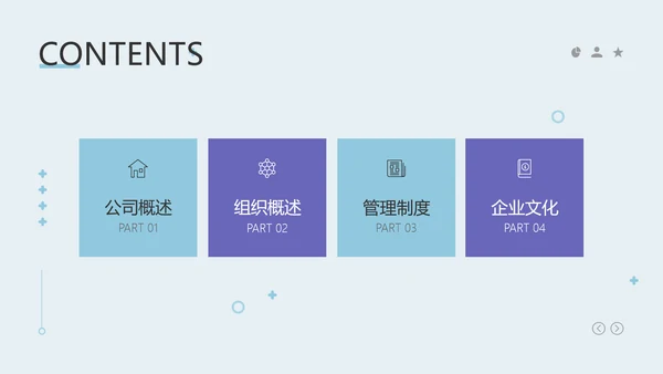 咨询公司新员工入职培训商务扁平
