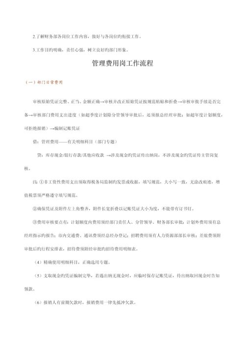 固定资产核算岗工作流程.docx