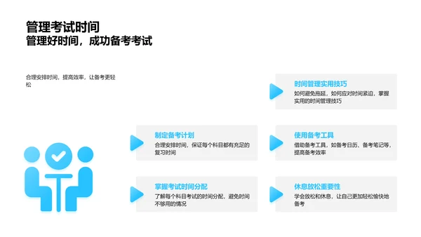 大学考试应对策略PPT模板