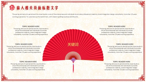 新年快乐过年喜庆通用PPT模板