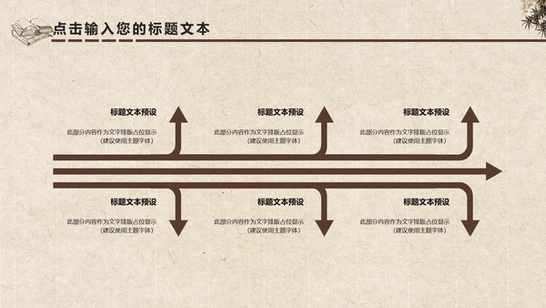 中国风水墨古典读书分享书香中国PPT模板