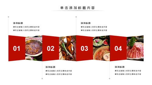 火锅餐饮美食文化火锅加盟连锁商务PPT模板