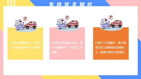 小学生交通安全知识培训PPT模板