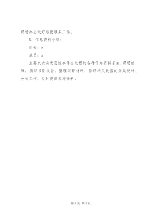 小学应对突发性事件处理预案.docx