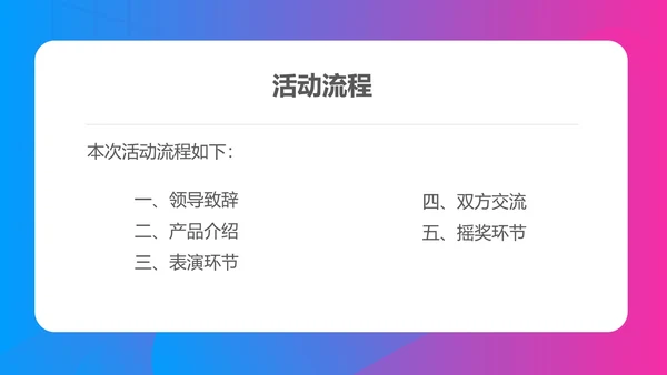 蓝紫渐变科技风年终客户销售订货会PPT模板
