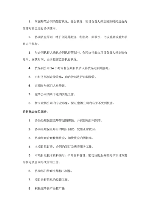 公司岗位基本职责大全.docx