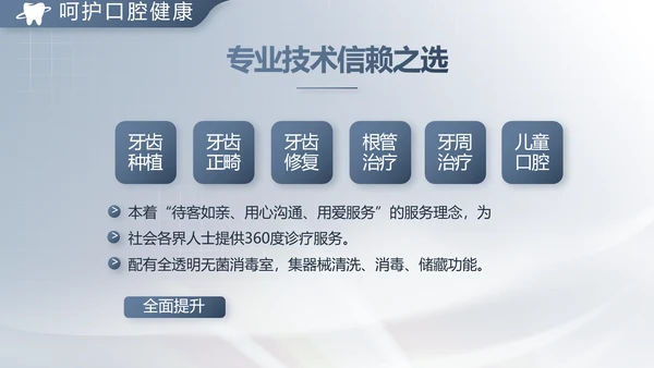 医疗牙科商业计划书务动态PPT模板