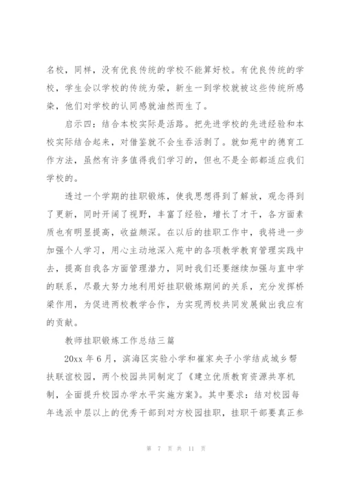 教师挂职锻炼工作总结三篇.docx