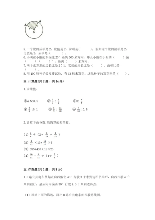小学六年级数学上册期末卷含完整答案【名校卷】.docx