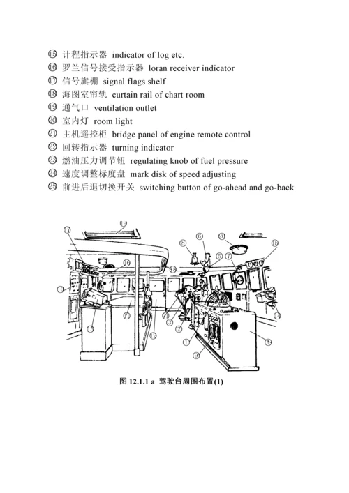 驾驶室和船员舱室布置.docx