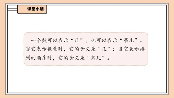 【课堂无忧】人教版一年级上册-1.3 第几课件(共31张PPT)