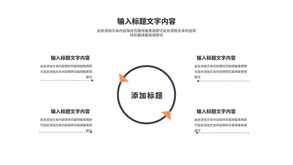 黑色简约风年终工作总结汇报PPT模板