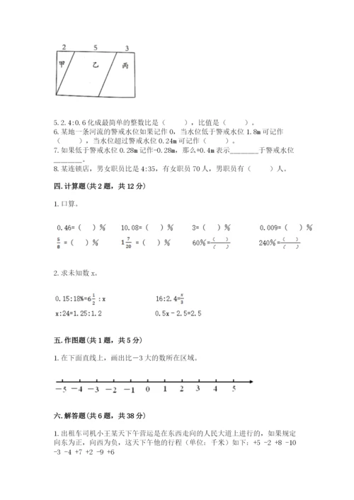 北京版六年级下册期末真题卷及完整答案（夺冠系列）.docx