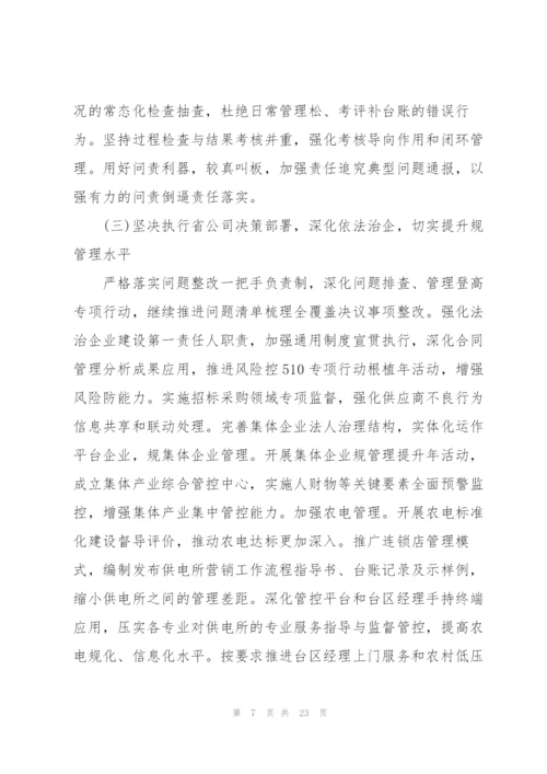 巡察整改工作主要负责人组织落实情况报告.docx