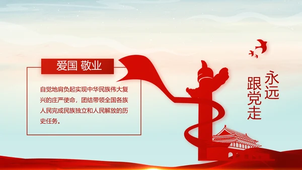 党建微党课党支部总结学习教育PPT