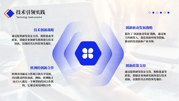 蓝色商务风设备管理效能优化年终总结PPT模板