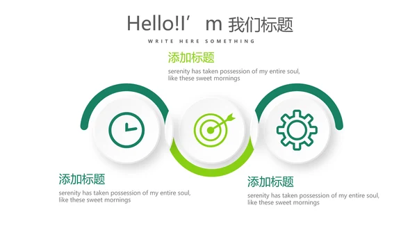 绿色公司产品介绍宣传通用PPT动态模板