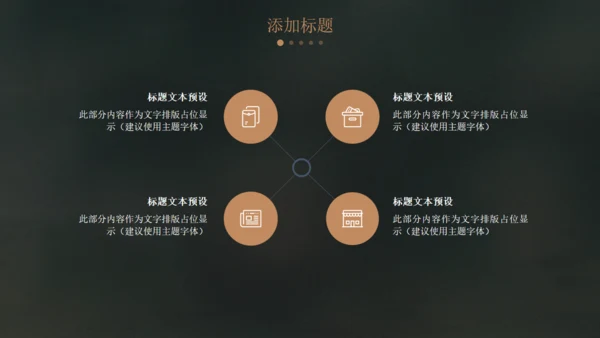 炫酷时尚黑金欧美风商业计划书通用PPT模板