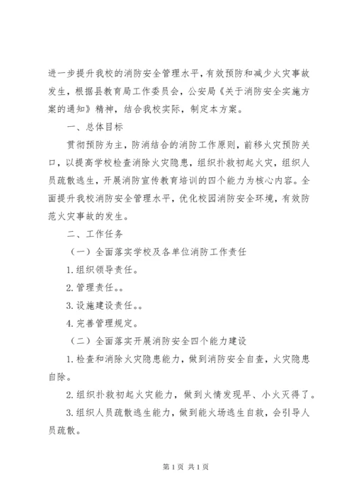 学校消防安全会议记录.docx