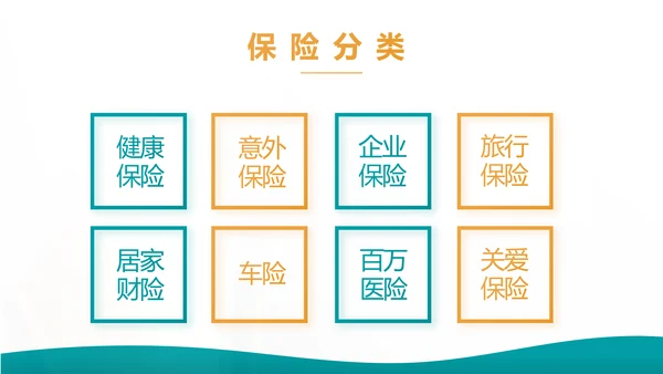蓝色综合交通意外保险公司产品介绍工作总结计划动态PPT模板