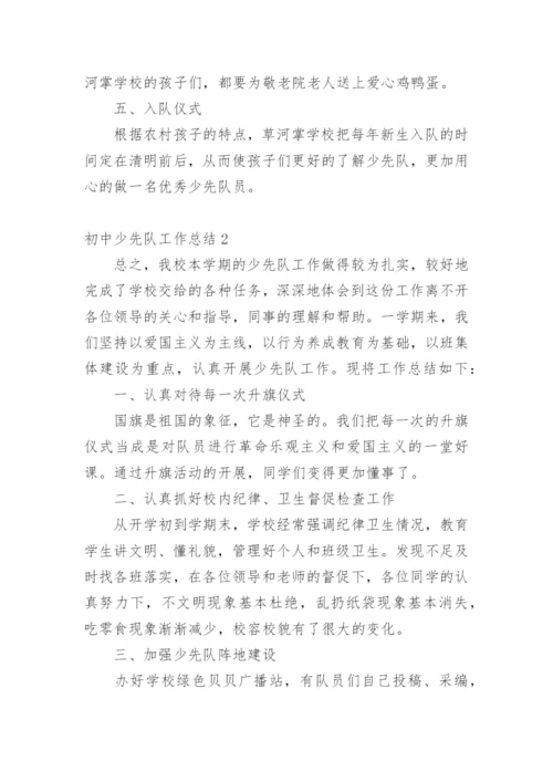 初中少先队工作总结.docx