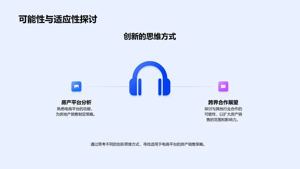 电商化房产销售优化PPT模板