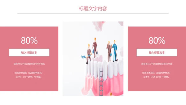 医疗医学口腔牙齿健康牙科报告动态PPT模板