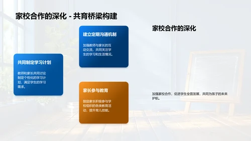 家校教育共育讲座PPT模板