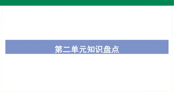 统编版语文三年级上册期中复习单元知识盘点  课件