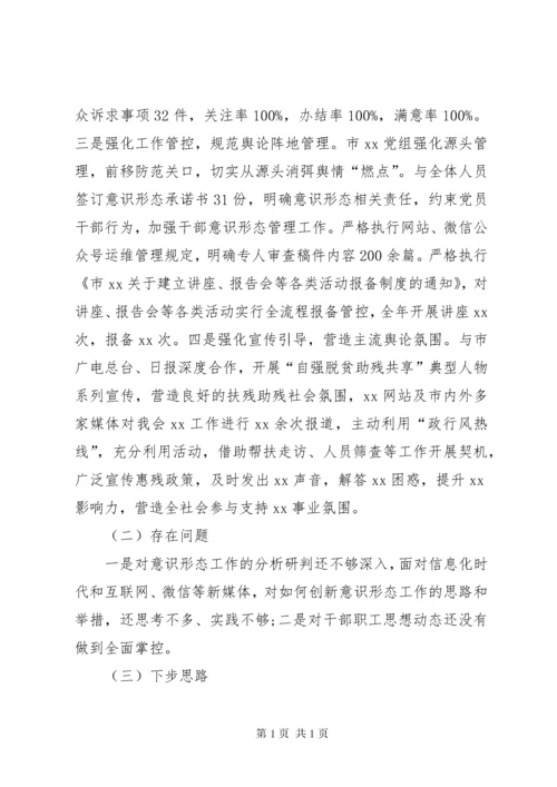 抓基层党建、落实意识形态工作和党风廉政建设责任制述职报告2.docx