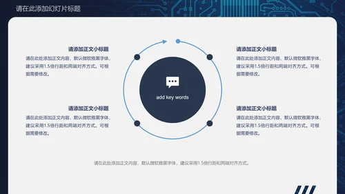 智慧城市科技全球化通用PPT模板