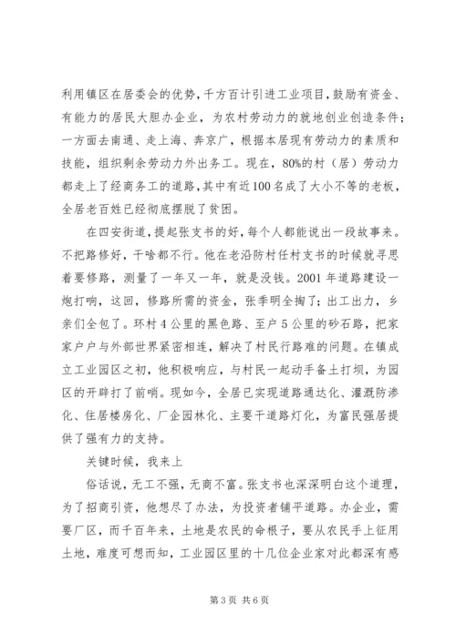 村党支部书记先进实际.docx