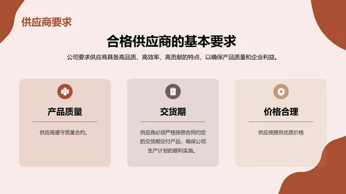 红色商务现代供应链合作计划商业计划书PPT模板