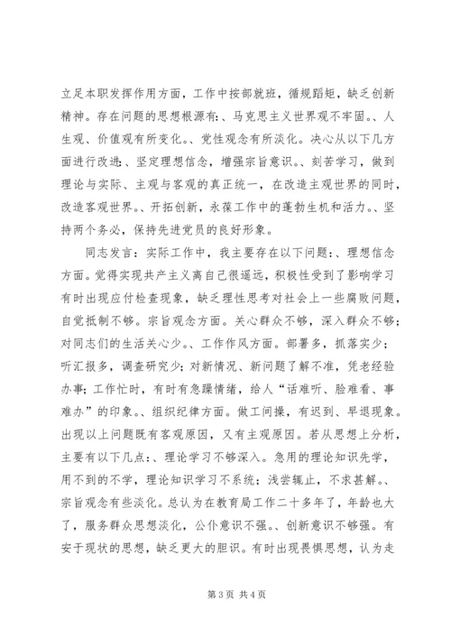 机关第二党支部关于召开专题组织生活会情况的报告 (10).docx