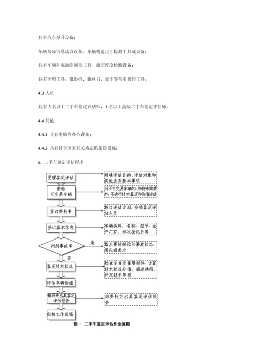 二手车鉴定评估技术规范.docx