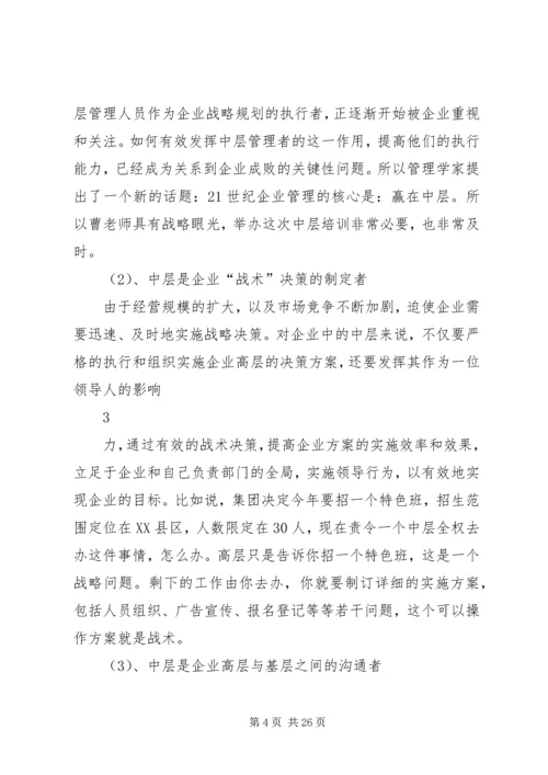 企业中层干部的角色认识与定位思考.docx