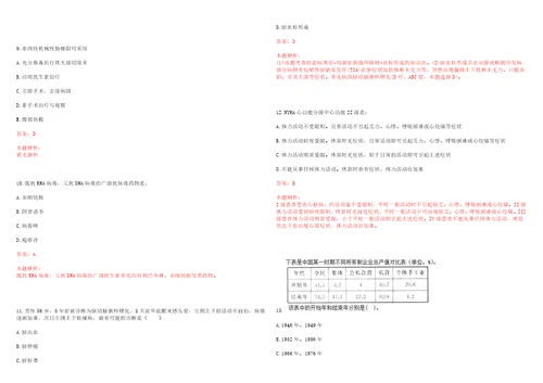 2022年08月2022广西珠海市疾病预防控制中心招聘合同制职员12人笔试参考题库答案解析