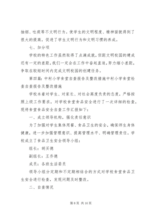 徐村小学自查整改报告.docx