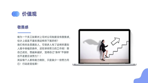 蓝紫色商务自我管理能力培训PPT课件