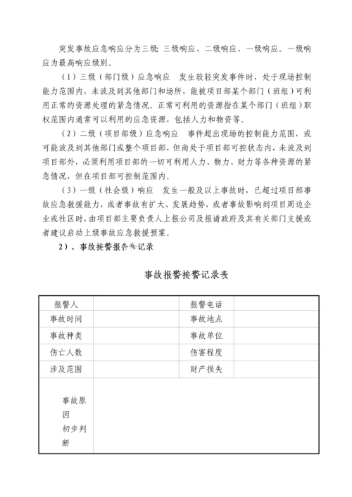 高速公路工程施工专项坍塌事故应急预案.docx