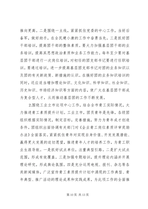 二○○四年度全市团的工作调研报告.docx