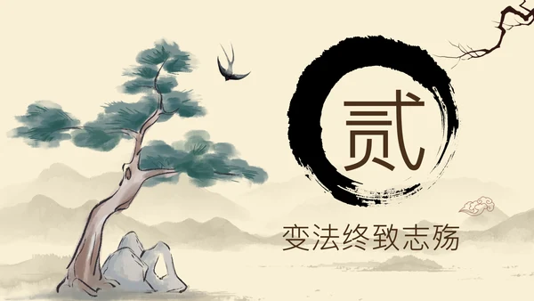 黄色中国风端午节屈原介绍PPT