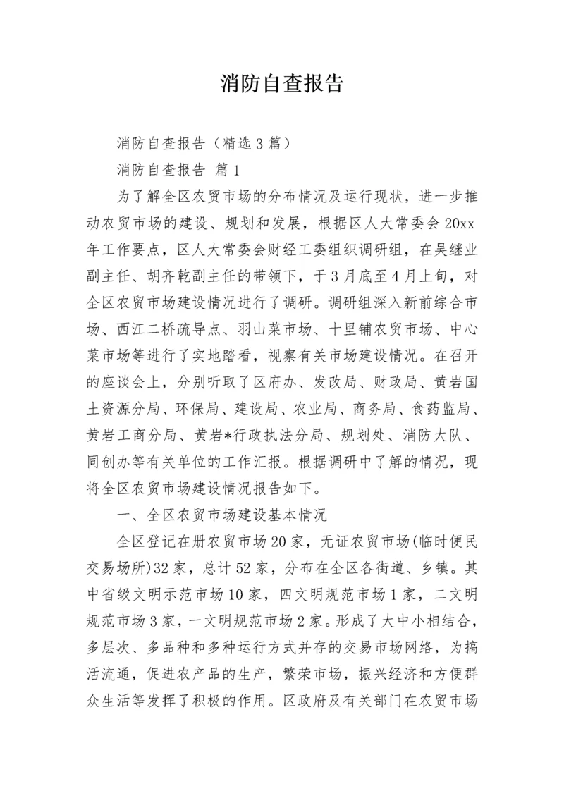 消防自查报告.docx