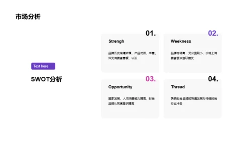 紫色奢华科技智能市场营销PPT案例