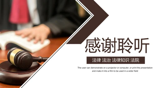 法律教育法规律师事务所法律讲堂PPT模板