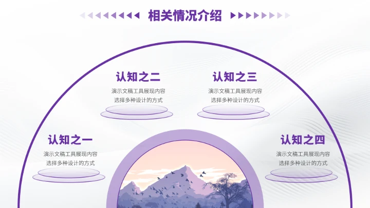 紫色高端风大学生职业生涯规划PPT模板