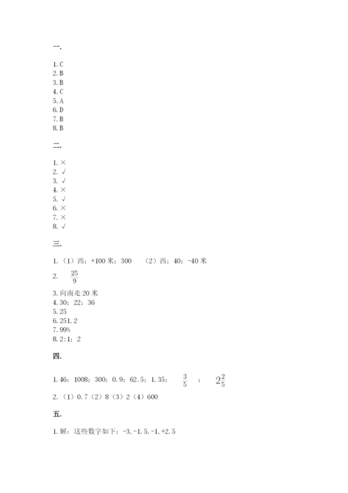 辽宁省【小升初】小升初数学试卷（巩固）.docx