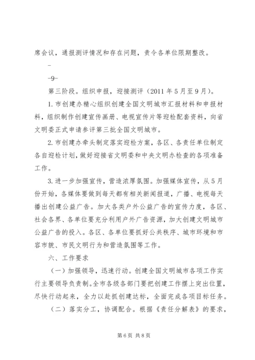 邢邑镇中心校创建文明城市实施方案 (4).docx